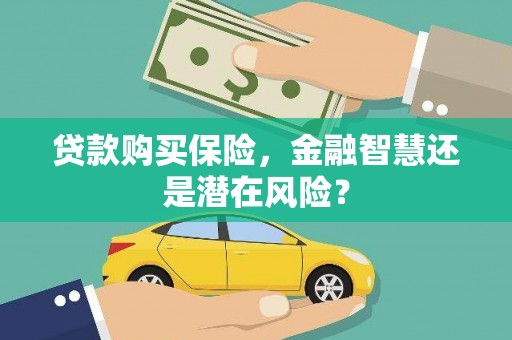 崇明贷款购买保险，金融智慧还是潜在风险？