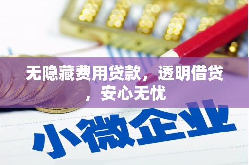 崇明无隐藏费用贷款，透明借贷，安心无忧