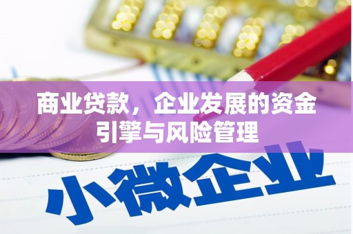 崇明商业贷款，企业发展的资金引擎与风险管理