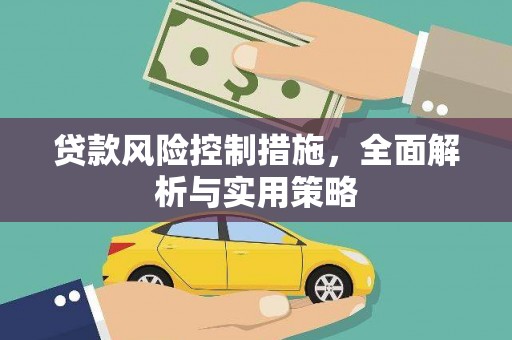 崇明贷款风险控制措施，全面解析与实用策略