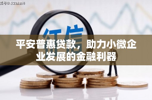 崇明平安普惠贷款，助力小微企业发展的金融利器