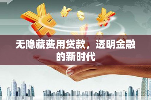 崇明无隐藏费用贷款，透明金融的新时代