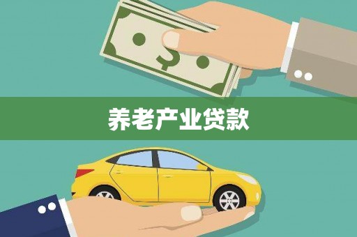 崇明养老产业贷款