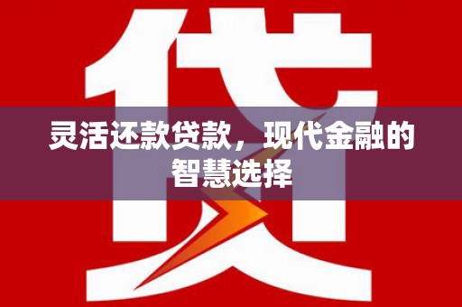 崇明灵活还款贷款，现代金融的智慧选择