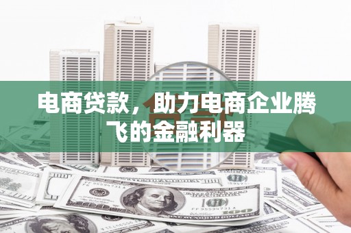 崇明电商贷款，助力电商企业腾飞的金融利器
