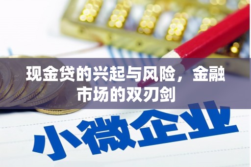 崇明现金贷的兴起与风险，金融市场的双刃剑