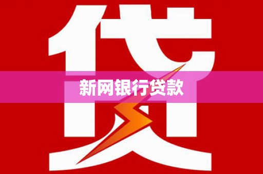 崇明新网银行贷款