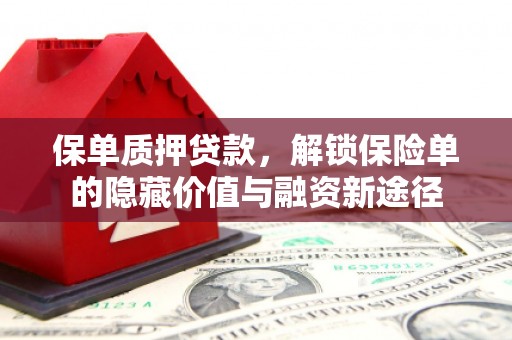 崇明保单质押贷款，解锁保险单的隐藏价值与融资新途径