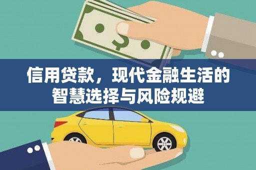崇明信用贷款，现代金融生活的智慧选择与风险规避