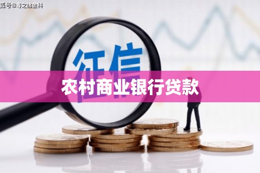 崇明农村商业银行贷款