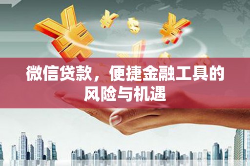 崇明微信贷款，便捷金融工具的风险与机遇