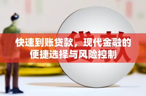 崇明快速到账贷款，现代金融的便捷选择与风险控制