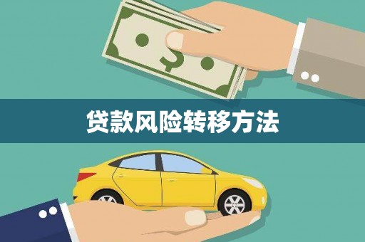 崇明贷款风险转移方法