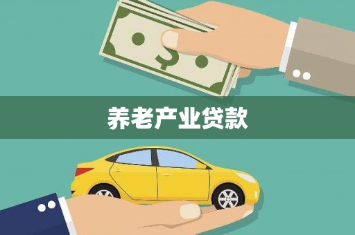崇明养老产业贷款