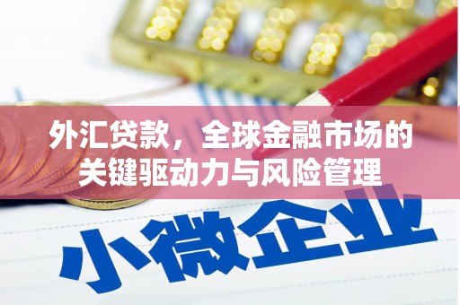 崇明外汇贷款，全球金融市场的关键驱动力与风险管理