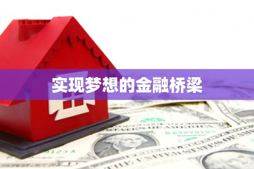 崇明实现梦想的金融桥梁