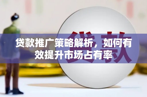 崇明贷款推广策略解析，如何有效提升市场占有率