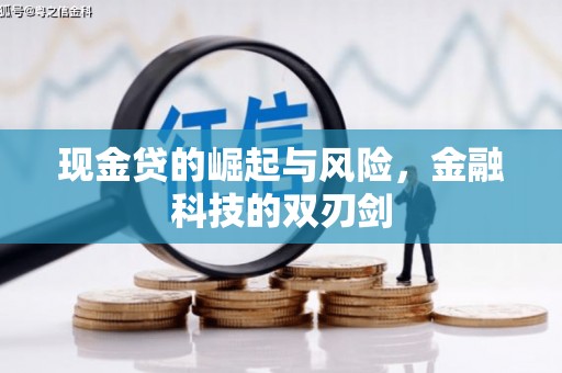 崇明现金贷的崛起与风险，金融科技的双刃剑