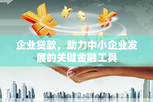 崇明企业贷款，助力中小企业发展的关键金融工具
