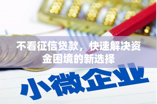 崇明不看征信贷款，快速解决资金困境的新选择