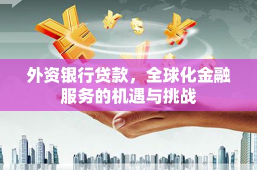崇明外资银行贷款，全球化金融服务的机遇与挑战