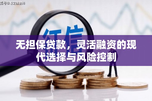 崇明无担保贷款，灵活融资的现代选择与风险控制