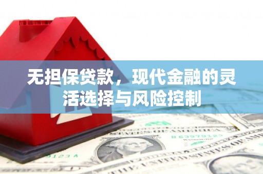崇明无担保贷款，现代金融的灵活选择与风险控制