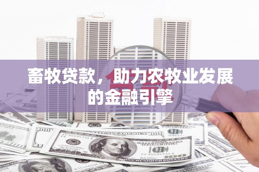 崇明畜牧贷款，助力农牧业发展的金融引擎