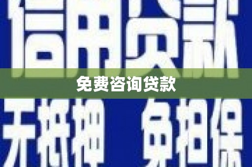 崇明免费咨询贷款